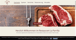 Desktop Screenshot of la-parrilla.de